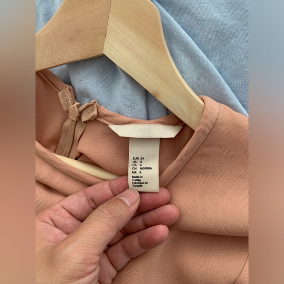 Blush pink swing blouse - Picture 3 of 3